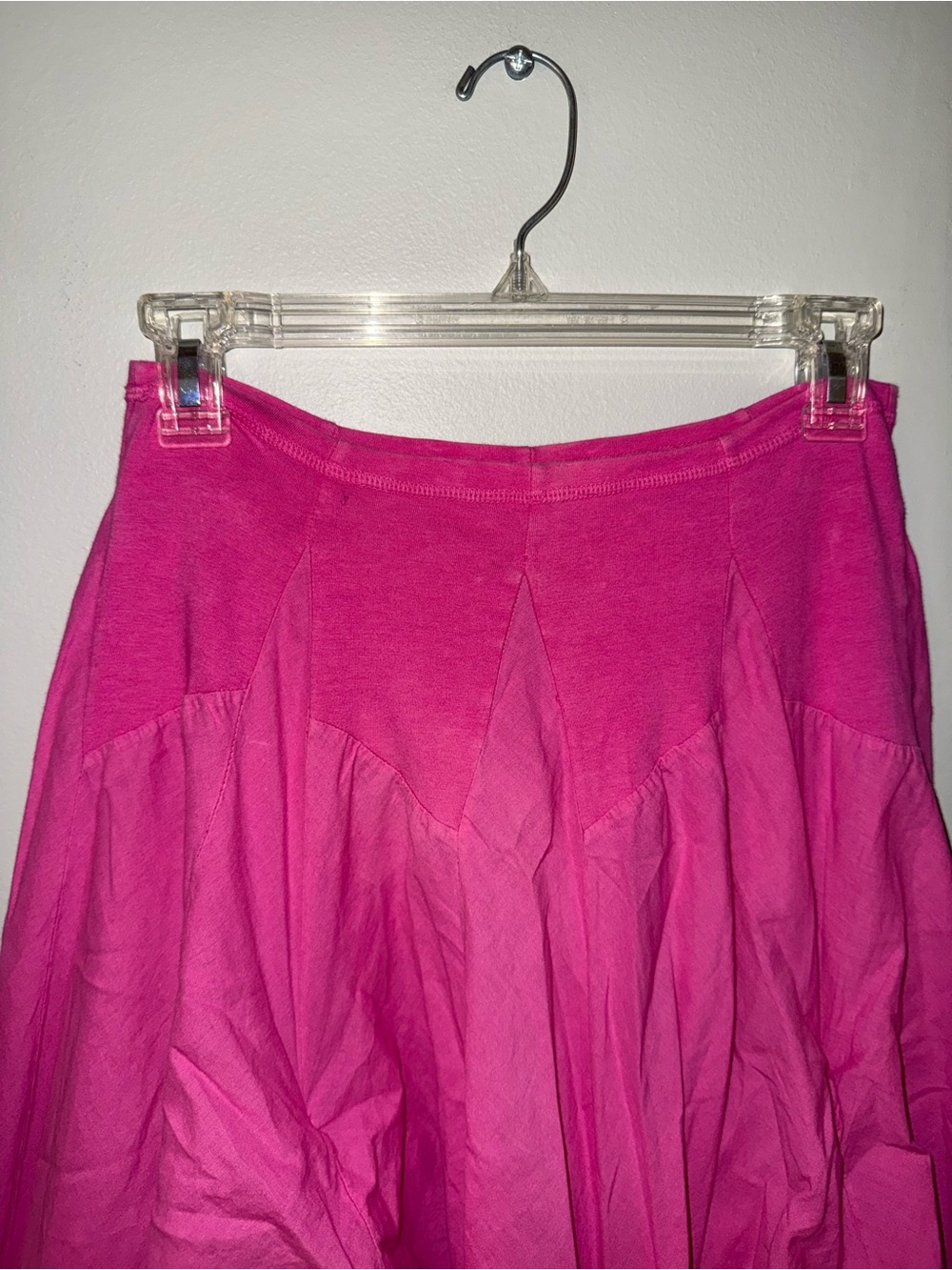 Luna Luz pink gypsy ruffle Skirt size M medium - rare! - Picture 3 of 7